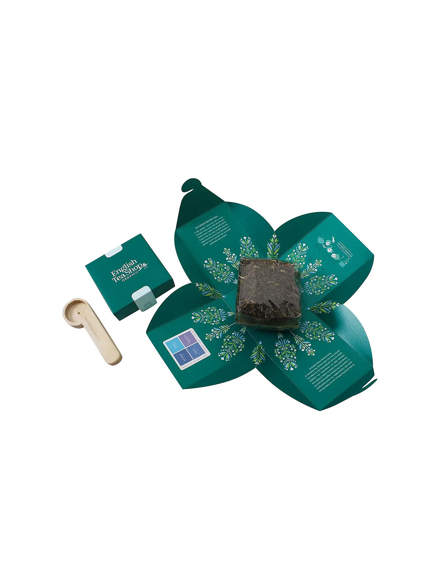 ENGLISH TEA SHOP | Teemischung Bio Weisser Tee, Heidelbeere und Hollunder 80g | bunt